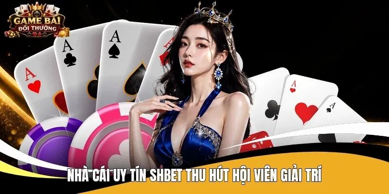 Nhà cái uy tín Shbet thu hút hội viên giải trí